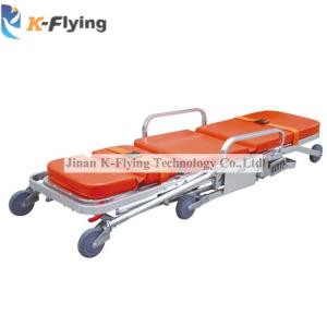 Quality Manual Transport Stretcher Chair Bed Aluminum Alloy Folding Ambulance wholesale