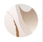 Living Room Geometric Decorative Carpet Chair Floor Mat Round Computer Chair