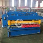 Hydraulic Cutting Galvanized 1310mm Glazed Tile Forming Machine