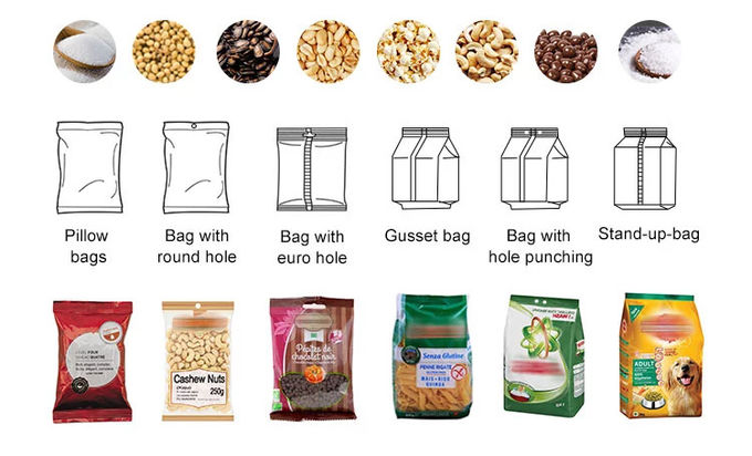 200mm Nuts Packing Machine
