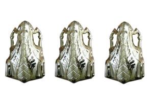 Quality Coffin Decoration Casket Accessories Pale Gold Plastic PP Recycle Material wholesale