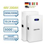 200AH 10KW Solar Battery Management System 48V Lithium Lifepo4 Battery