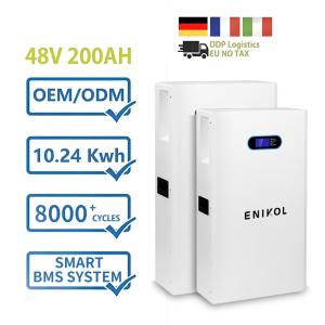 Quality Household Solar Energy System Powerwall 48v 200ah 10kwh Lithium Battery wholesale
