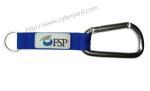 Aluminum Carabiner mountaineer short strap lanyard, metal carabiner wrist