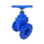 DN80 PN16 Handwheel Operated Ductile Iron Flange Gate Valve Good Sealing