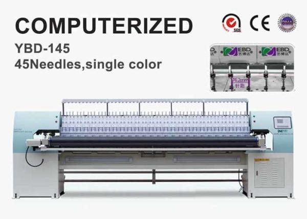 34 Heads Garment Manufacturing Machines , Computer Embroidery Machine With