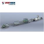 Coroplast Transparent PP Hollow Sheet Extrusion Line 380 V 50 HZ 3 Phase