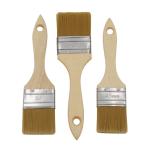 No Cracking Bristle Paint Brush , 10-12mm Thickness Wood Paint Brush