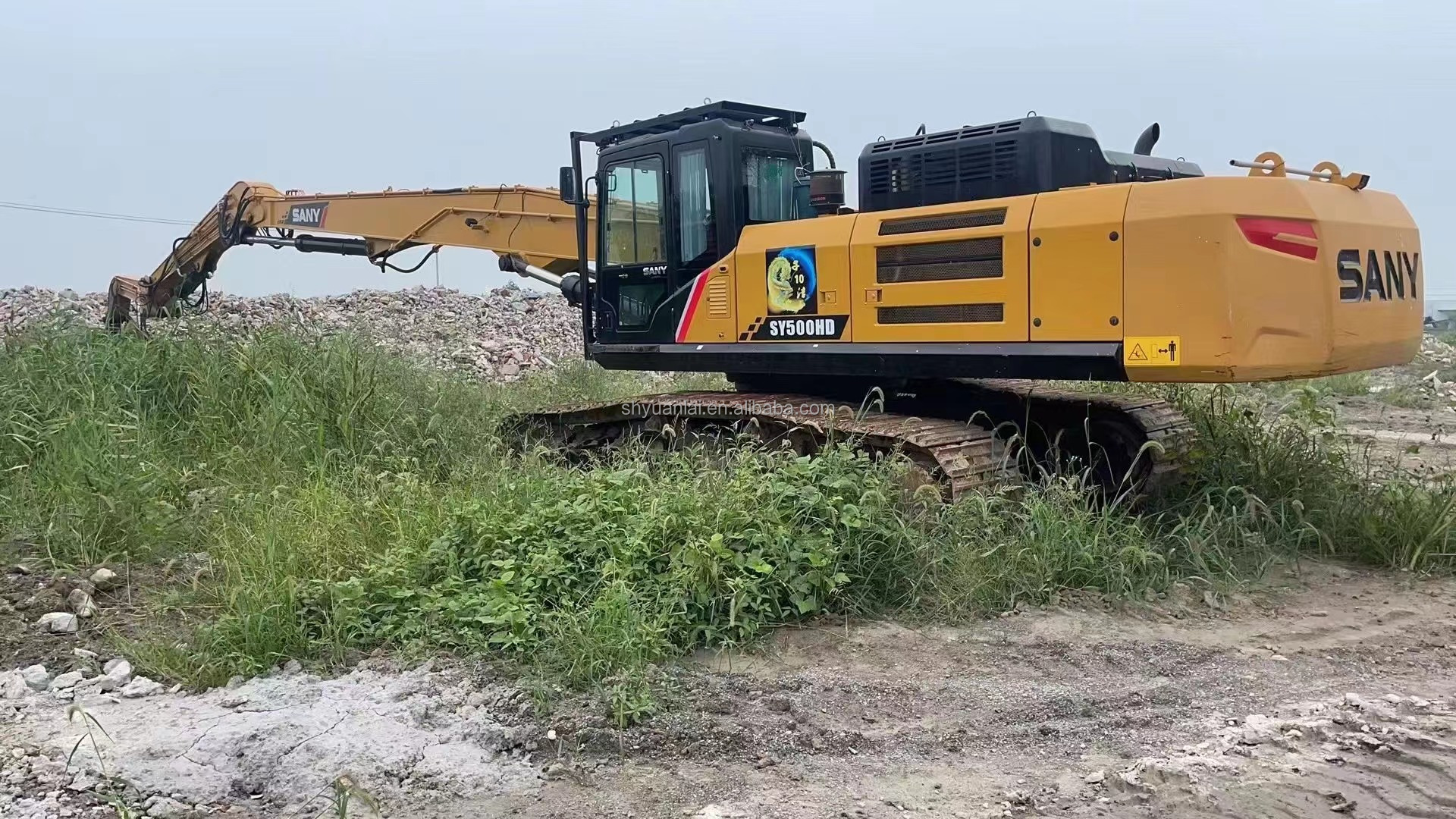 Forward Flow Sany500HD Excavator Original Paint and for Generation Construction Work
