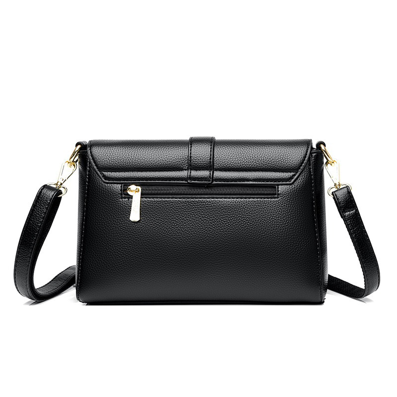 Large Capacity Lady Style Spring Soft Leather Shoulder Crossbody Bag for Women