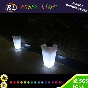 Quality Wedding Party Decoration Event Furniture LED Plastic Pot wholesale