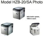 20Kg Stainless Steel Low Power Home Compact Ice Maker Machine , Potable