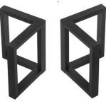 Multipurpose Heavy Duty Modern Industrial Cast Iron Dining Metal Table Legs