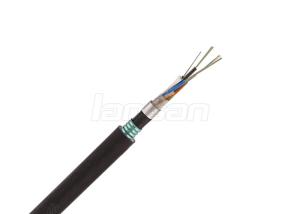 Quality Double PE GYTA53 Multimode Fiber Cable OM3 1000m/ Roll 500N ETL wholesale