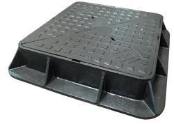 Quality Square Circular Cast Ductile Iron Manhole Cover ASTM ASME AISI Standard wholesale