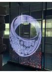 P3.9-7.8Q10T Transparent LED Display Glass Window 266*250