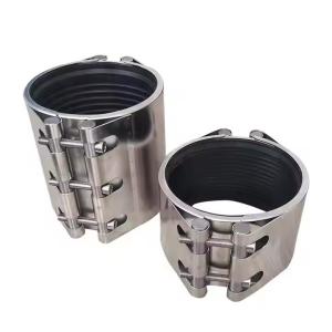 Quality High Quality Single Double Band Quick Connect Pipe Leak Repair Clamp Grip Type Couplings wholesale