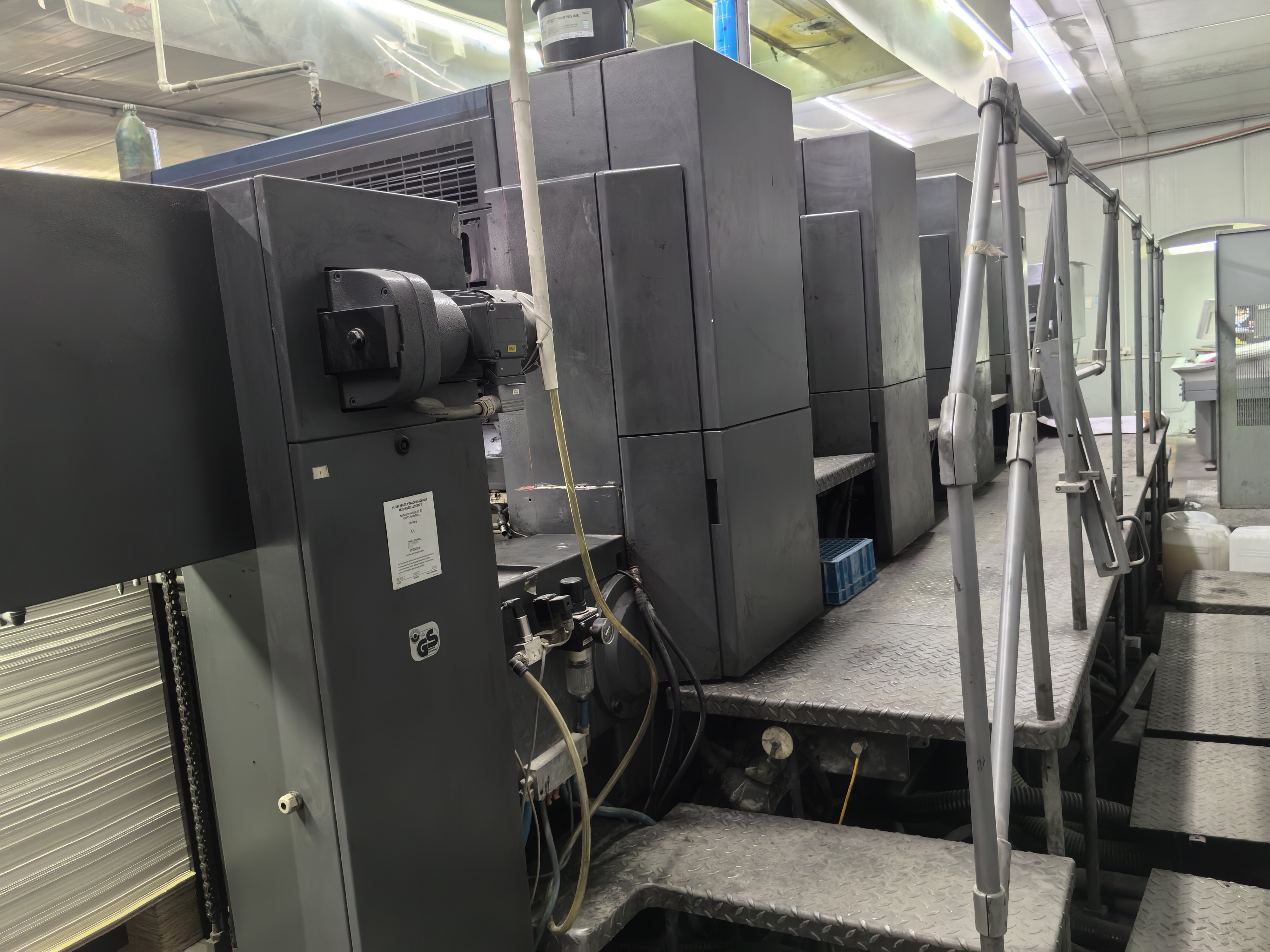 SM102/SM74 Heidelberg 4 Colour Printing Machine Four Colour Offset Printing MachineFlatbed Plate Type