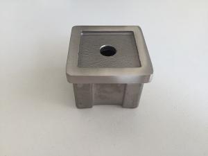 Quality Square Stainless Steel Threaded Pipe Cap 40×40mm With Corrosion Protection wholesale
