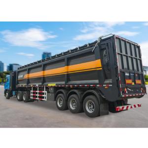 Quality Special Purpose Vehicle Rubbish Transfer Semi-trailer or Use for Bulk Grain Transport wholesale