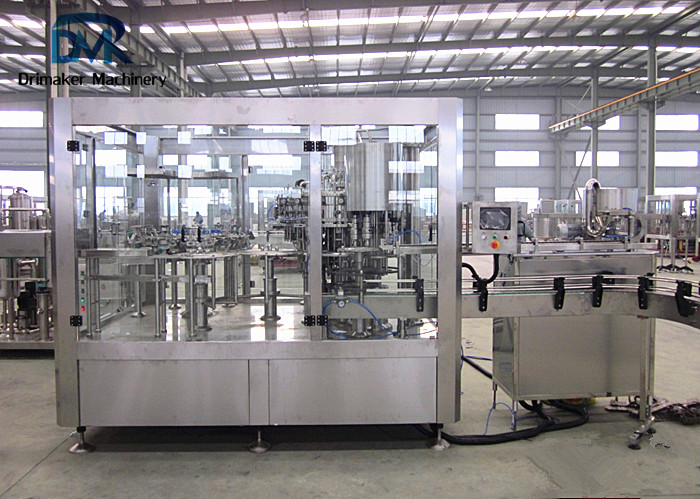 Completely Soft Drinks Soda Bottling Machine 3.8kw Isobaric Filling