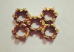 Hexagon Slotted 14mm Castle Nut Electroplating Color Zinc For Heavy Duty