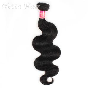 Quality No Shedding Peruvian Curly Virgin Hair / Double Weft Hair Extensions wholesale