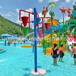 Interesting Water Park Tipping Bucket Playground With Small Water Games
