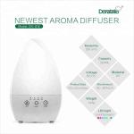 Household Cold Mist Humidifier LED Warm Light Baby Room Aroma Ultrasonic Air