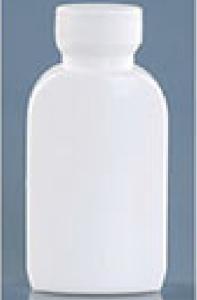 Quality Durable Plastic Medicine Bottles , Flat Square Bottle 80G Solid Packaging wholesale
