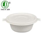 BRC Plant Fiber Biodegradable Take Out Food Containers Disposable Paper Soup