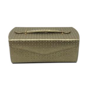 Quality Gold Color 3 Drawers Rectangle Jewelry Storage Case wholesale