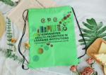 Digital Printing Non Woven Polyester Bags Drawstring For Adult / Children Sport