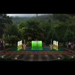 Public Square Angel Musical Fountain Stainless Outdoor