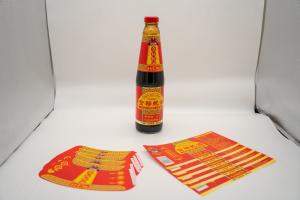 Quality Custom Candle Labels Wet Glue Label Sticker Printing Name Tag Transparent wholesale