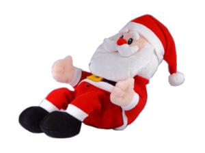 Quality Electronoic Plush Toys /doll Laughing out of Loud Xmasbuddy Santa wholesale