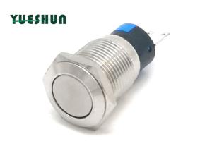Quality RoHS Silver Alloy 16mm Momentary Push Button Switch With Screw Termlmal wholesale