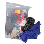 Lint free Mixed Colored Rags 100% Cotton Industrial Cleaning trapos industriales