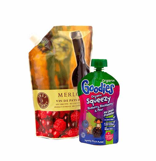 Doypack Customized Printed Spout Plastic Aluminum Foil Bag Packaging Stand up