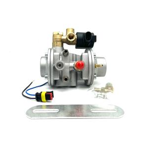 Quality Silver Black Car Fuel CNG Pressure Regulator 12VDC For Sequential Injection System wholesale