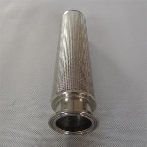 Quality Cleanable Respirator Stainless Steel Mesh Filter Cartridge For Vacuum Feeding Machine wholesale