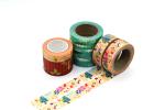 Acrylic Adhesive Colorful Printing Christmas Masking Tape