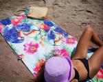 Microfiber Custom Printed Sand Free Beach Towel