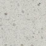 Construction White Terrazzo Tile Durable Ware Impervious Stain Damage Proof