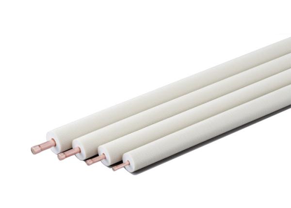 Custom Make Straight Copper Pipe , Thermal Insulated Air Conditioner Copper