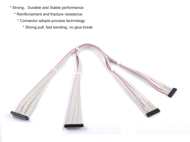AWM 2651 2mm Pitch Ribbon Cable 12 Pin 8 Pin 20 Pin Flat Ribbon Cable IDC