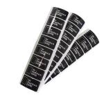 PS Insert Material Blister Card Packagingg Label Sticker Customzied Thickness
