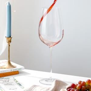 Quality 940ml Clear Crystal Long Stem Wine Glasses Lead Free 33 Oz Oversize Hand Blown wholesale