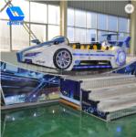 Attractive Family Rides Mini Flying Car Color Customized For Indoor Amusement