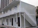 Waterproof Prefabricated Container House Mobile Flat Pack Homes Removable